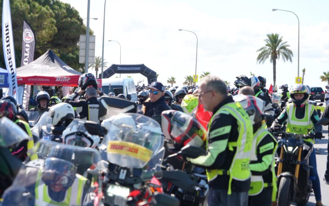 HISTÓRICO ÉXITO DE PARTICIPACIÓN EN LA 50ª VOLTA A MALLORCA EN MOTO CON MÁS DE 8.000 MOTORISTAS