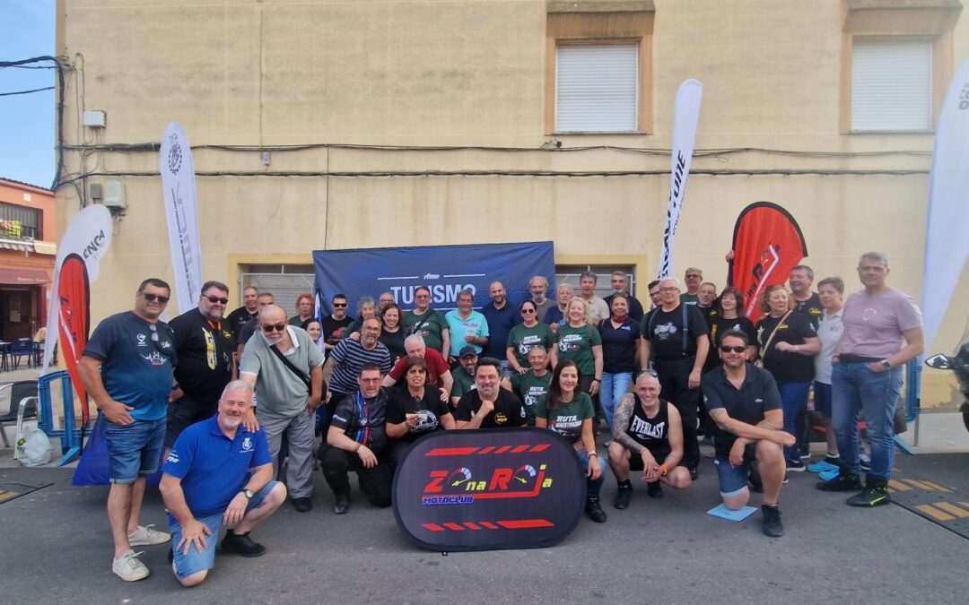 Éxito de participación en la Ruta del Maestrazgo del RFME Mototurismo Touring Challenge